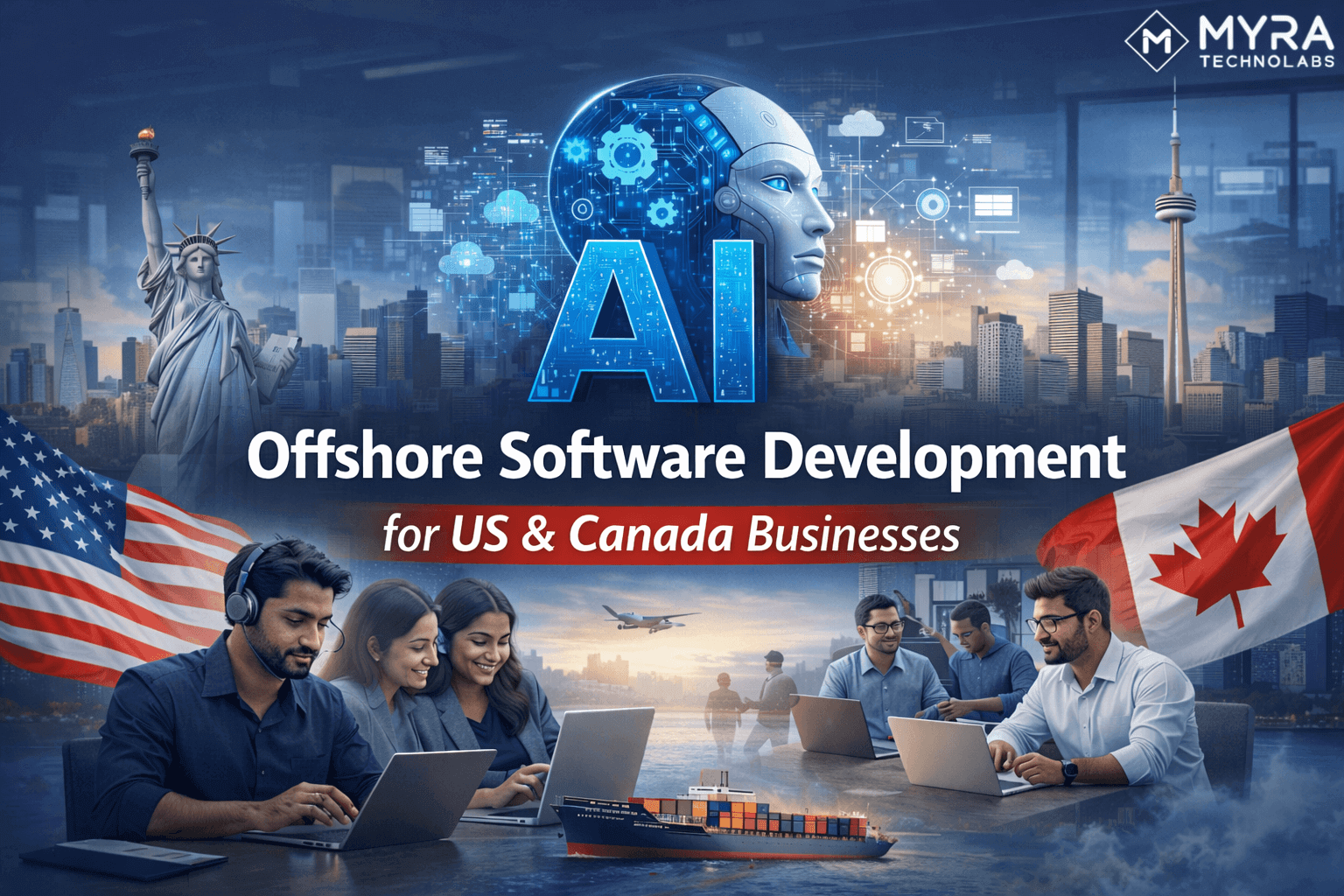 AI offshore software development for US businesses